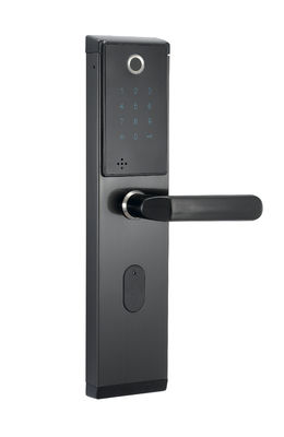 ล็อคประตูจดจำลายนิ้วมือแบบสแตนด์อโลน SS 500DPI สีดำ