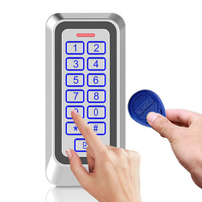 ความทนทาน IP67 กันน้ํา RFID Keypad การควบคุมการเข้าถึง โครงการ Case โลหะ รองรับถึง 1000 ผู้ใช้