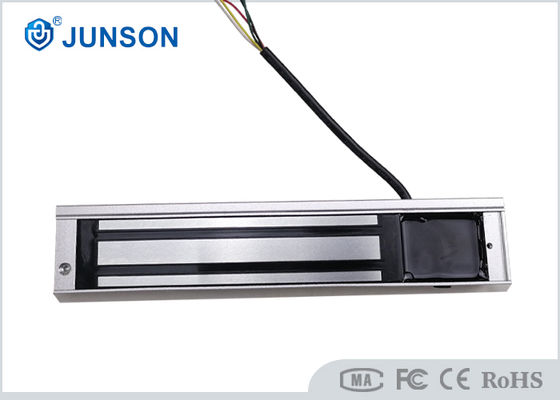 12-24V กันน้ําประตูเดียว ล็อคแม่เหล็กสําหรับ 280kg / 600Lbs IP67