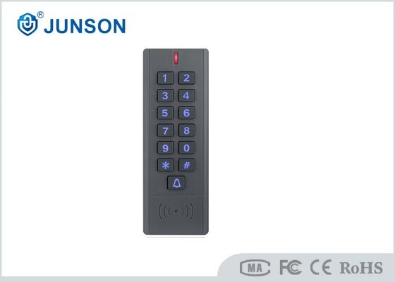 JS-K6909-S Waterproof RFID Access Control Reader IP67 EM 125KHz Mifare 13.56MHz DC10-24V