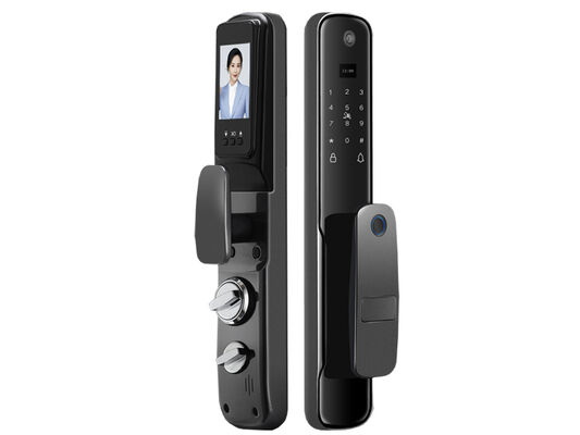 High Quality 4200mAh Lithium-ion Battery Fingerprint Door Lock with Tuya Smart APP and 100 Fingerprint Capacity
