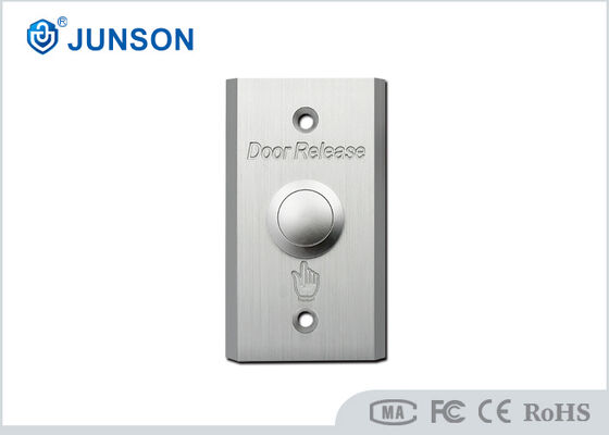 Emergency Door Release Push Button 86x50mm Sandblast Finish Pure Copper Nickel Plating JS-85A3