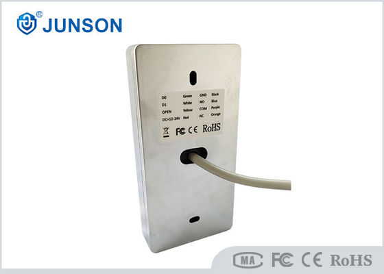 IP68 กันน้ําลายนิ้วมือ RFID การควบคุมการเข้าถึง คีย์พาดอ่าน