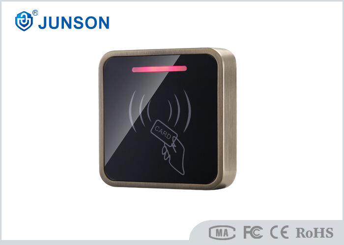 JS-K308 ปุ่มกดควบคุมการเข้าถึง RFID แบบสแตนด์อโลนกันน้ำ IP68 พร้อม Wiegand