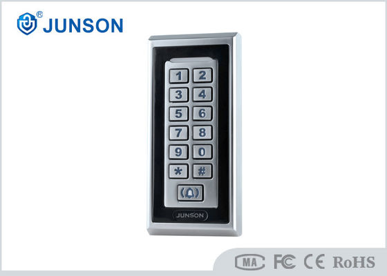 ปุ่มคีย์โลหะแบบกันน้ำและปุ่มย้อนกลับตัวควบคุมการเข้าถึง RFID แบบสแตนด์อโลน JS-K353E