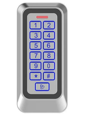 กันน้ํา IP67 กล่องโลหะ RFID การ์ดคีย์พาด การควบคุมการเข้าถึงแบบโดดเดี่ยว