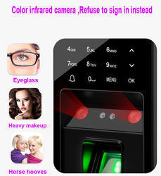 เทอร์มินัลควบคุมการเข้าถึง Biometric Face Recognition