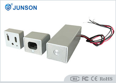 3.84W Fail Safe ตู้นิรภัยไฟฟ้าล็อคเหล็ก 12V DC แรงสูงพร้อมเซ็นเซอร์สถานะประตู