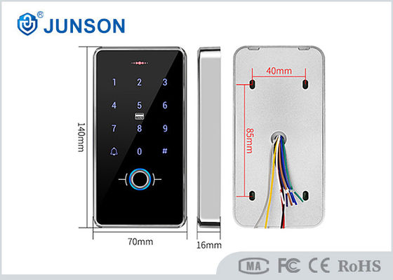 ตัวควบคุมการเข้าถึงลายนิ้วมือกันน้ำรองรับรหัสผ่าน RFID