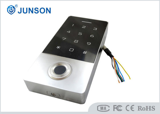 IP68 กันน้ําลายนิ้วมือ RFID การควบคุมการเข้าถึง คีย์พาดอ่าน
