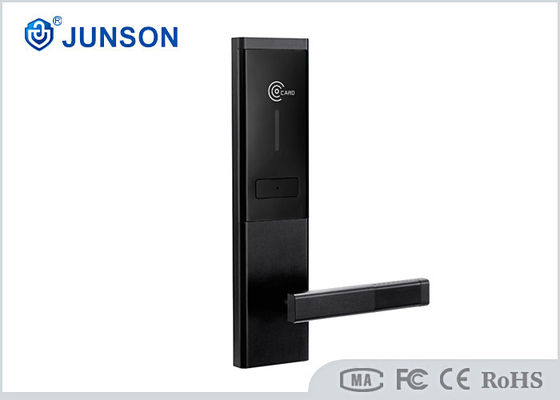 MF Card RFID Hotel Locks 13.56mhz แบตเตอรี่อัลคาไลน์ Stainless Steel
