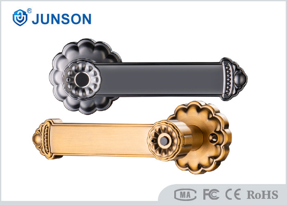 ลายนิ้วมือภายในประตู Smart Lock 35 มม. - ความหนาของประตู 50 มม. 0.1S Fast Identification