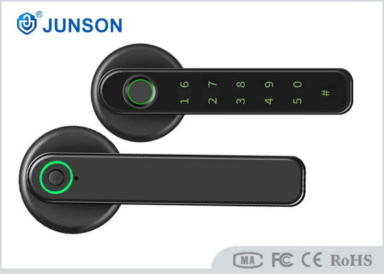 การออกแบบที่เรียบง่ายด้วยลายนิ้วมือ Smart Lock Keyless Tuya App Lock สำหรับการรักษาความปลอดภัยภายในบ้าน