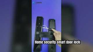 แอพ WIFI Tuya ล็อคประตูด้วยลายนิ้วมืออัจฉริยะพร้อมกล้อง Peephole