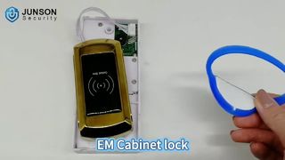 ล็อคตู้อิเล็กทรอนิกส์ Junson EM Card ล็อคเกอร์ RFID ความทนทานสูง