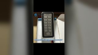 การควบคุมการเข้าถึงแบบสแตนด์อโลนเคสโลหะกันน้ำ